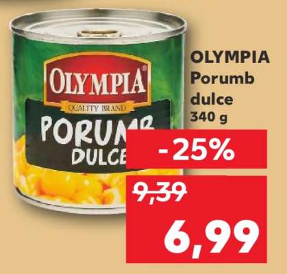 OLYMPIA Porumb dulce 340 g