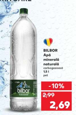 BILBOR Apă minerală naturală
