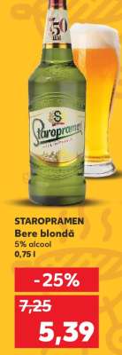 STAROPRAMEN Bere blondă