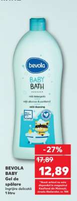 BEVOLA BABY Gel de spălare