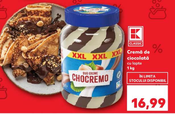 Cremă de ciocolată cu lapte