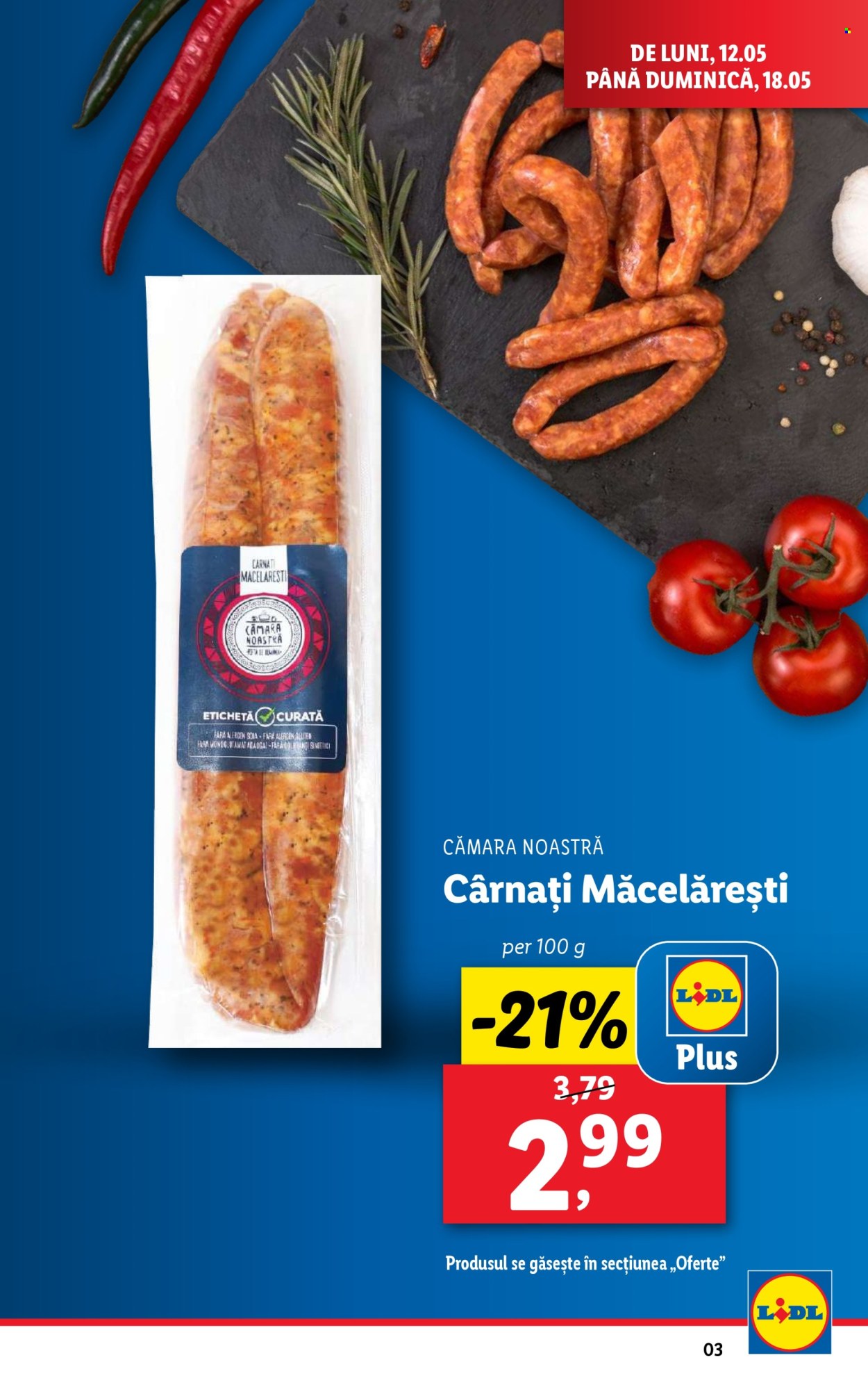 Cataloage Lidl  - 12.05.2025 - 18.05.2025. Pagina 3.