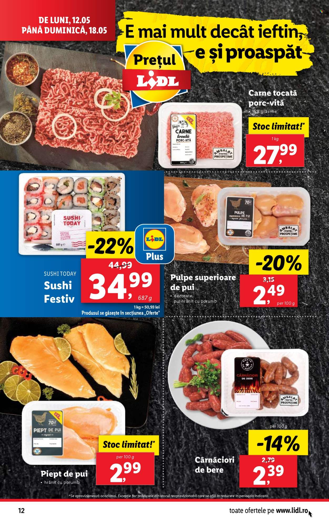 Cataloage Lidl  - 12.05.2025 - 18.05.2025. Pagina 12.