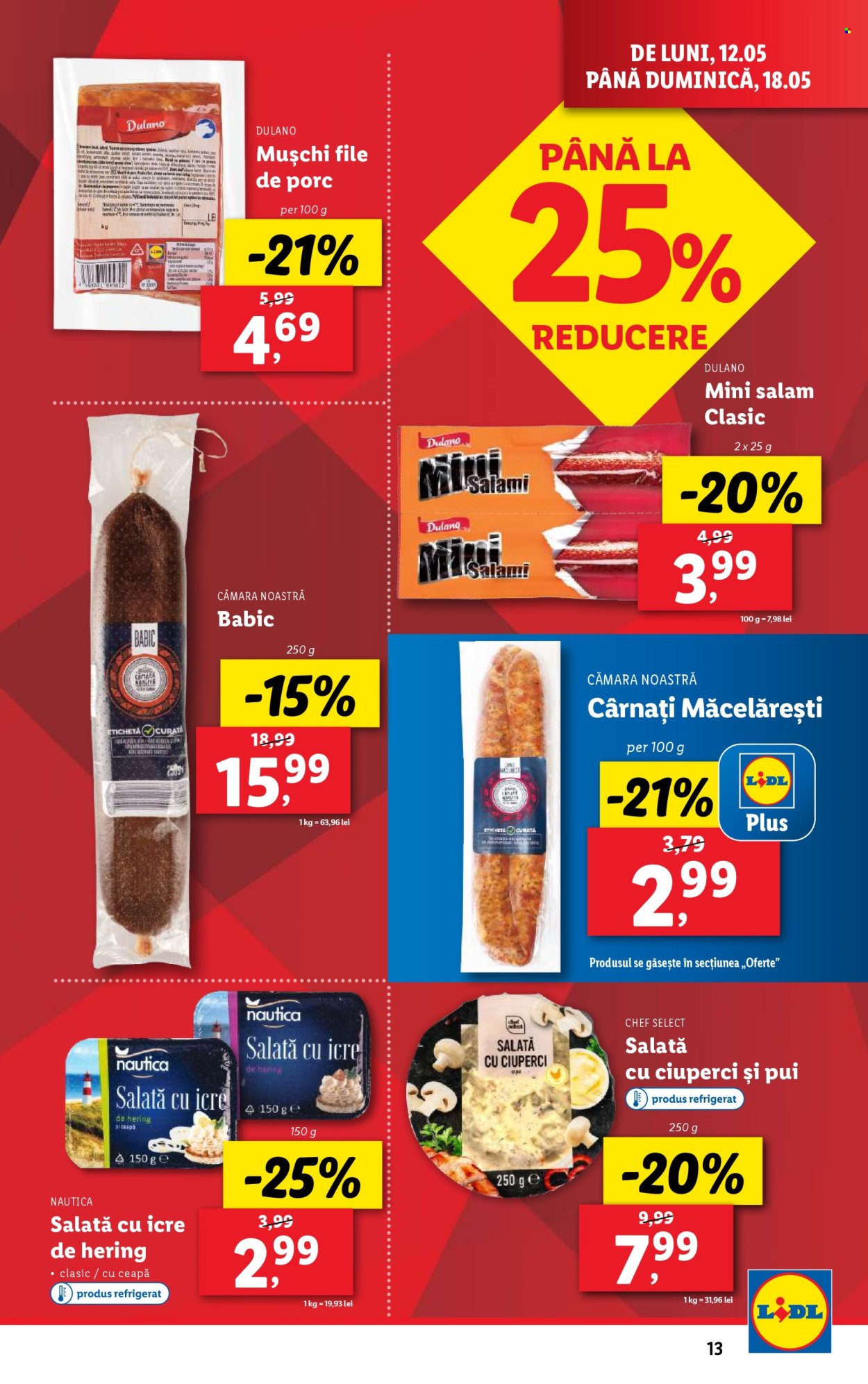 Cataloage Lidl  - 12.05.2025 - 18.05.2025. Pagina 13.