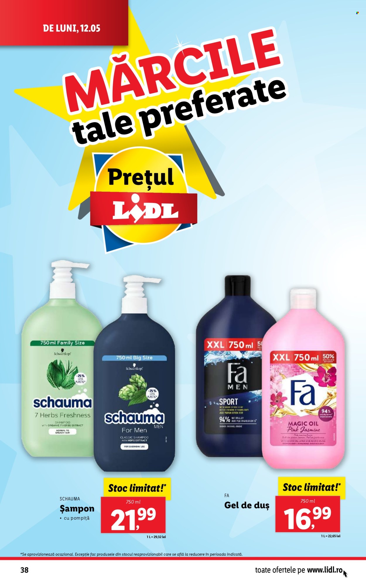 Cataloage Lidl  - 12.05.2025 - 18.05.2025. Pagina 38.