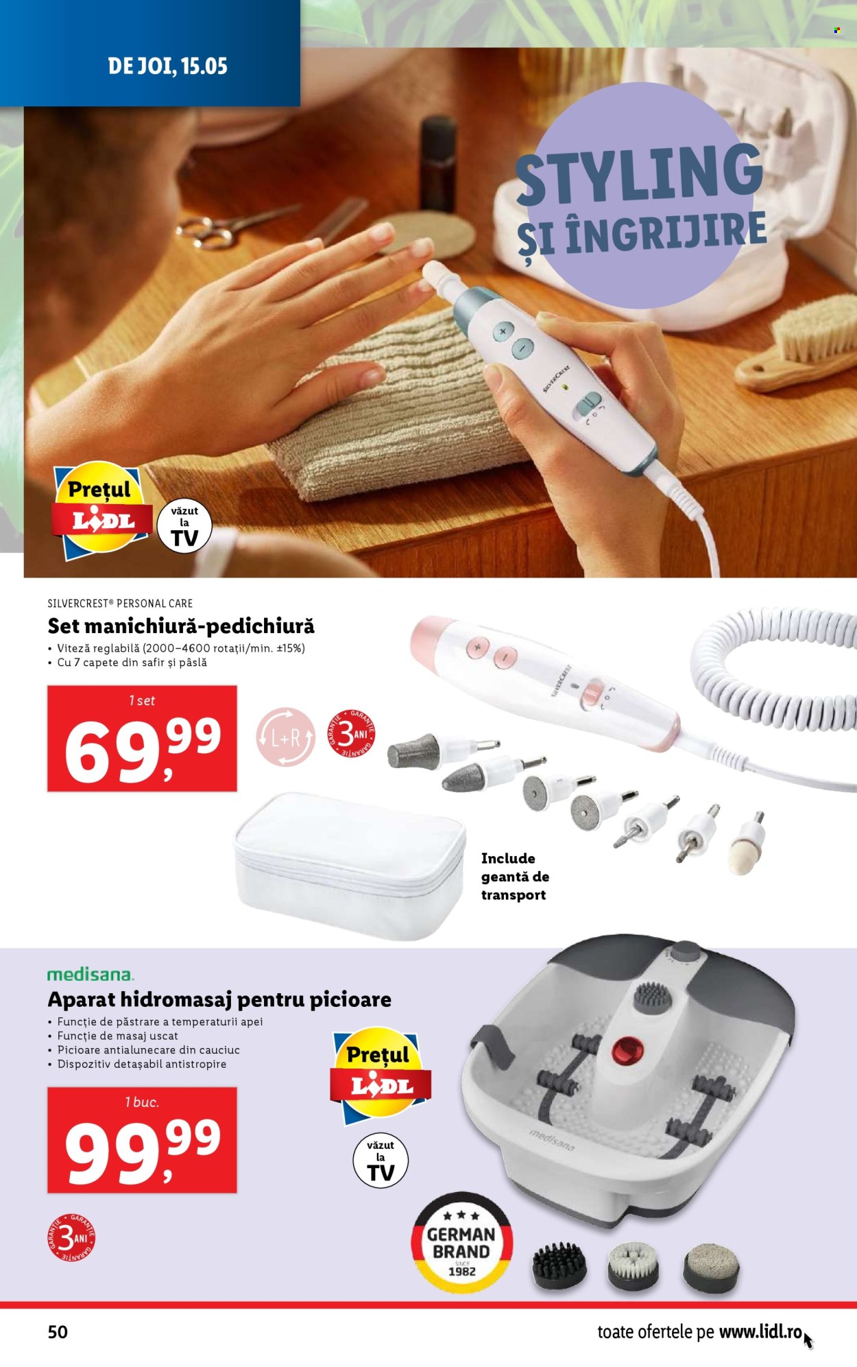 Cataloage Lidl  - 12.05.2025 - 18.05.2025. Pagina 50.