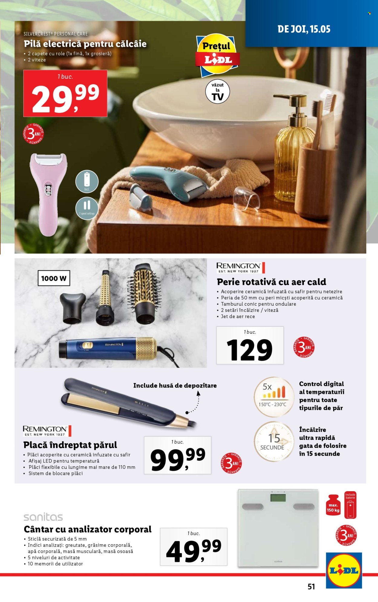 Cataloage Lidl  - 12.05.2025 - 18.05.2025. Pagina 51.