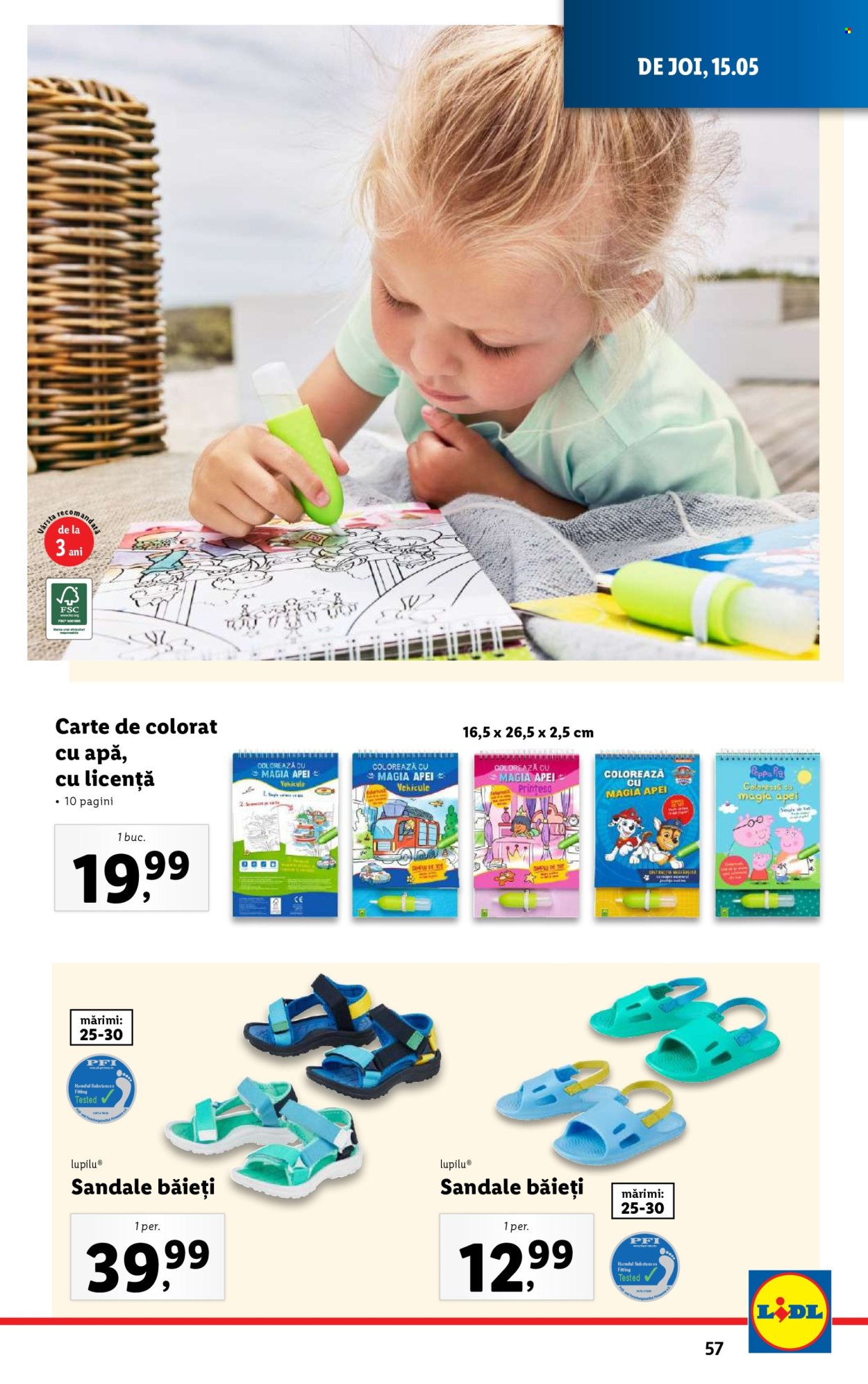 Cataloage Lidl  - 12.05.2025 - 18.05.2025. Pagina 57.