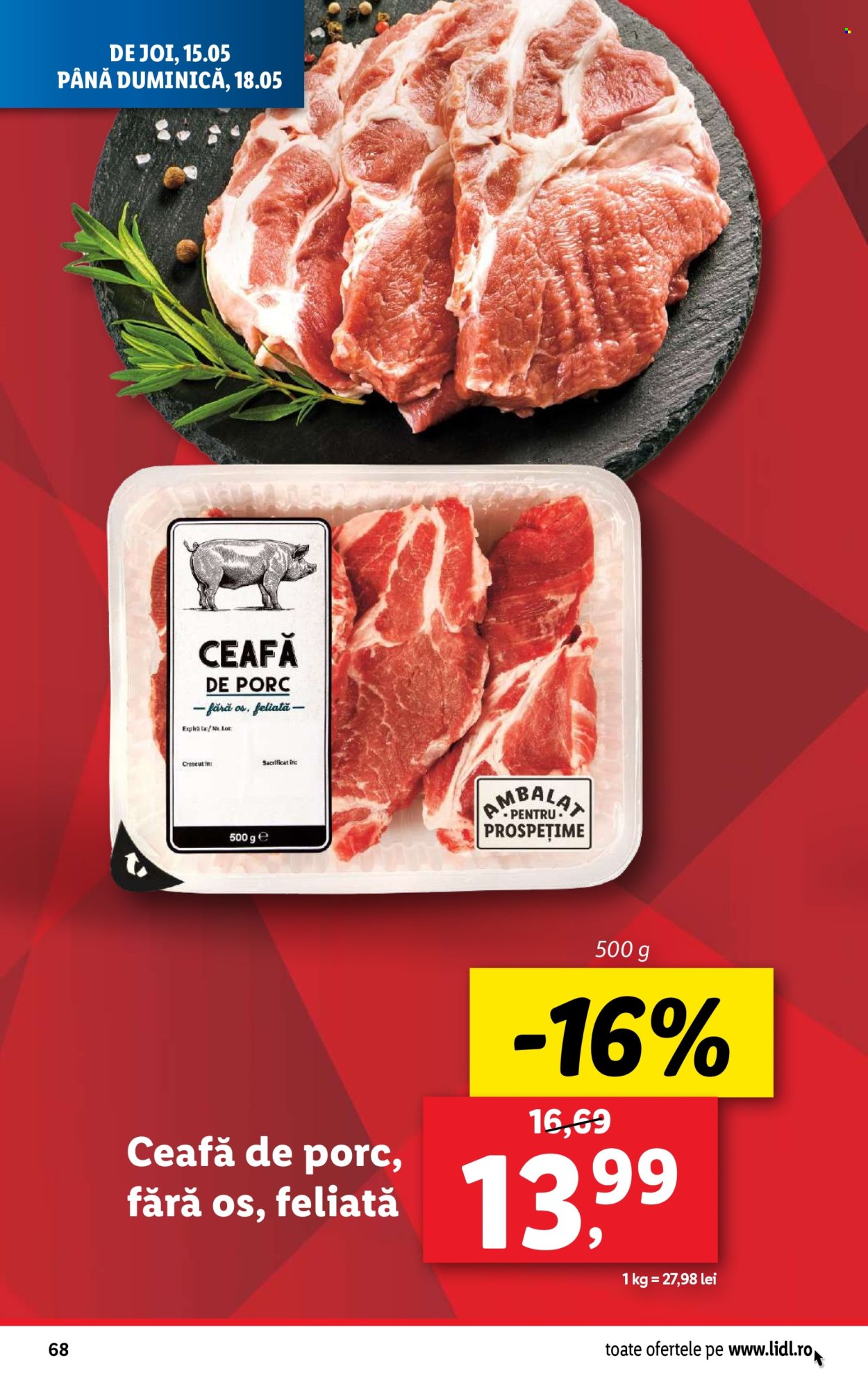 Cataloage Lidl  - 12.05.2025 - 18.05.2025. Pagina 68.