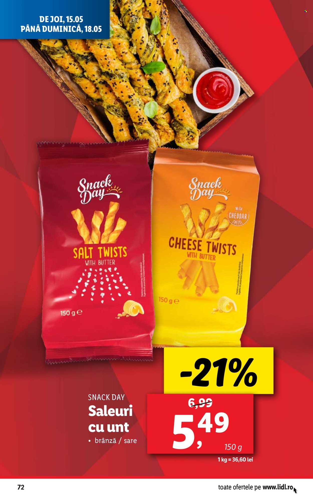 Cataloage Lidl  - 12.05.2025 - 18.05.2025. Pagina 72.