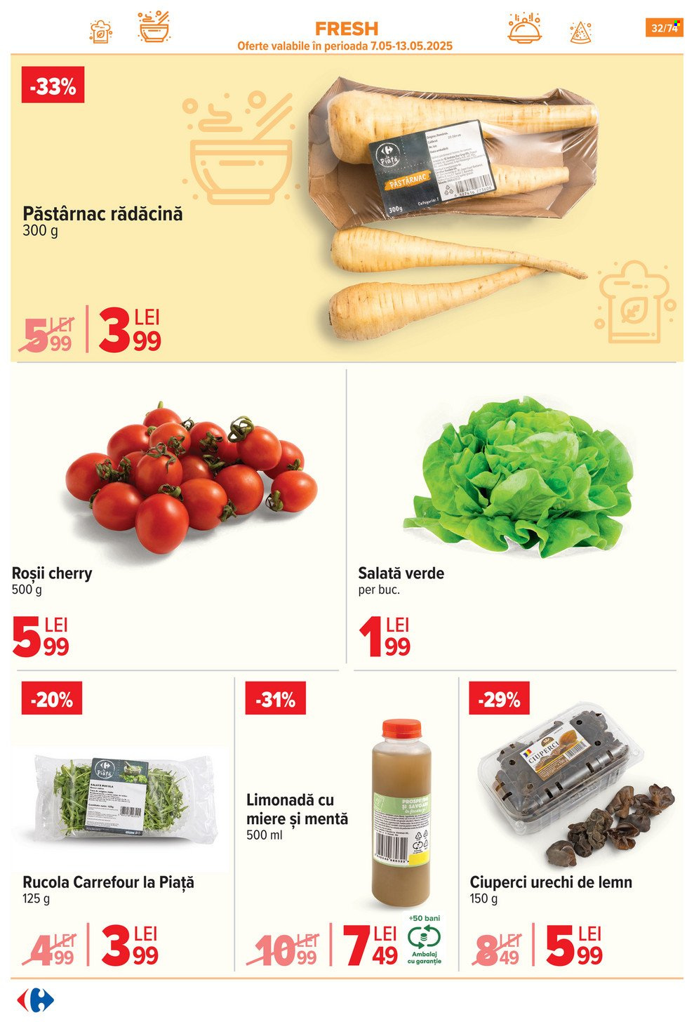 Cataloage Carrefour  - 07.05.2025 - 20.05.2025. Pagina 32.