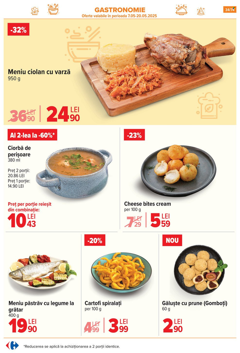 Cataloage Carrefour  - 07.05.2025 - 20.05.2025. Pagina 34.