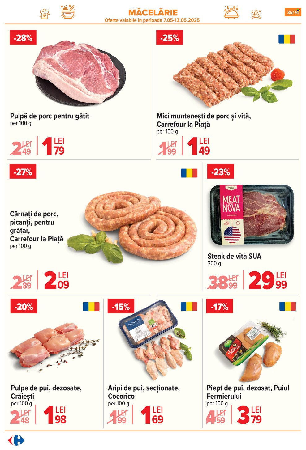 Cataloage Carrefour  - 07.05.2025 - 20.05.2025. Pagina 35.