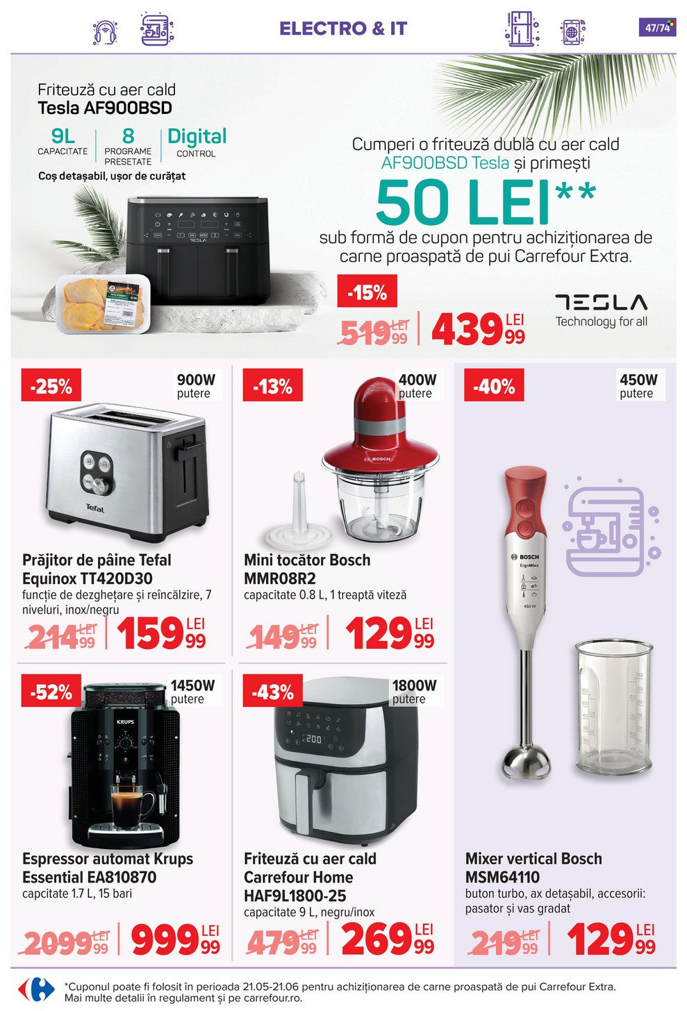 Cataloage Carrefour  - 07.05.2025 - 20.05.2025. Pagina 47.