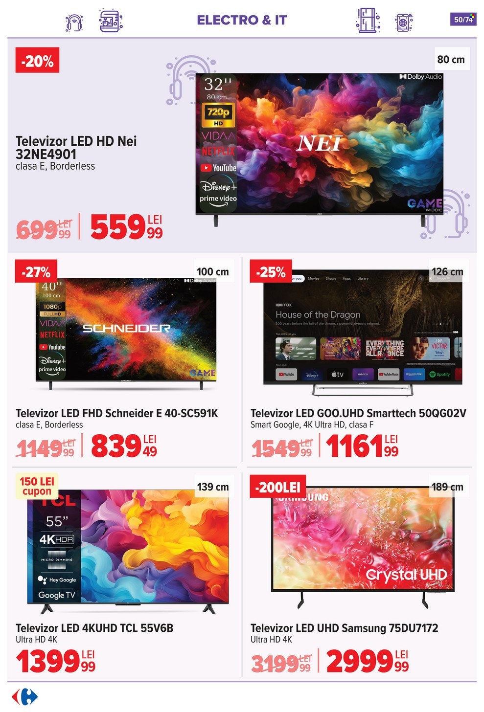 Cataloage Carrefour  - 07.05.2025 - 20.05.2025. Pagina 50.