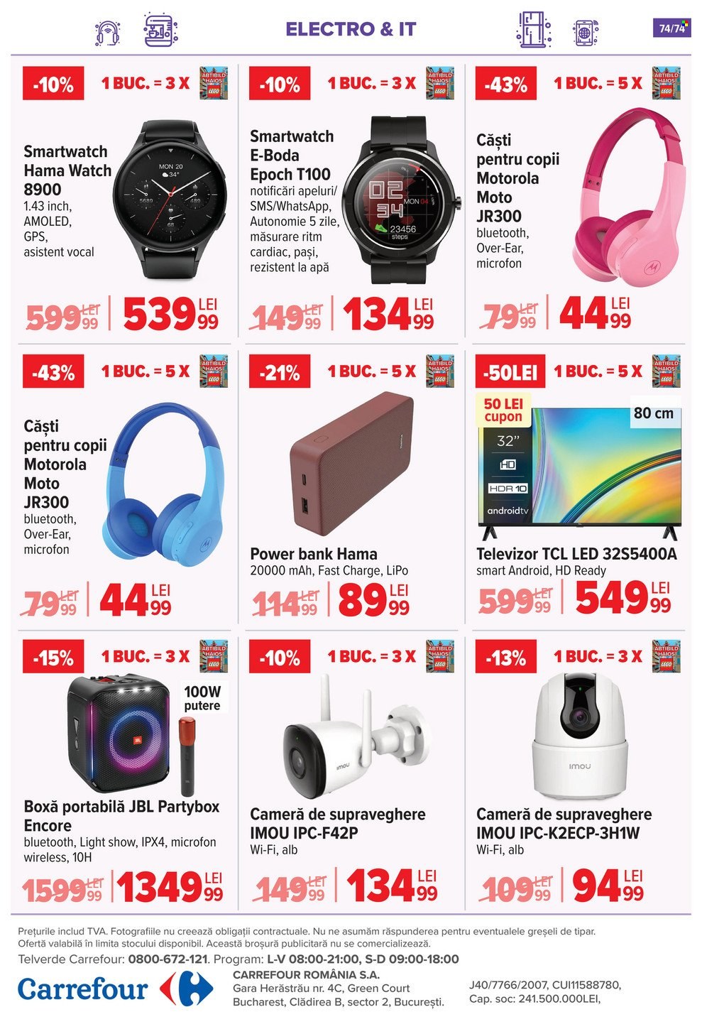 Cataloage Carrefour  - 07.05.2025 - 20.05.2025. Pagina 74.