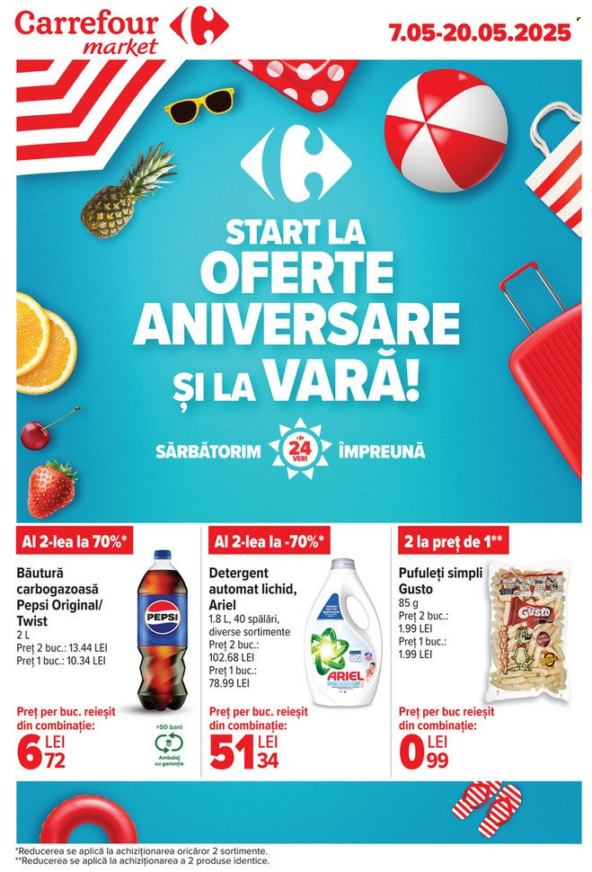 Cataloage Carrefour  - 07.05.2025 - 20.05.2025. Pagina 1.