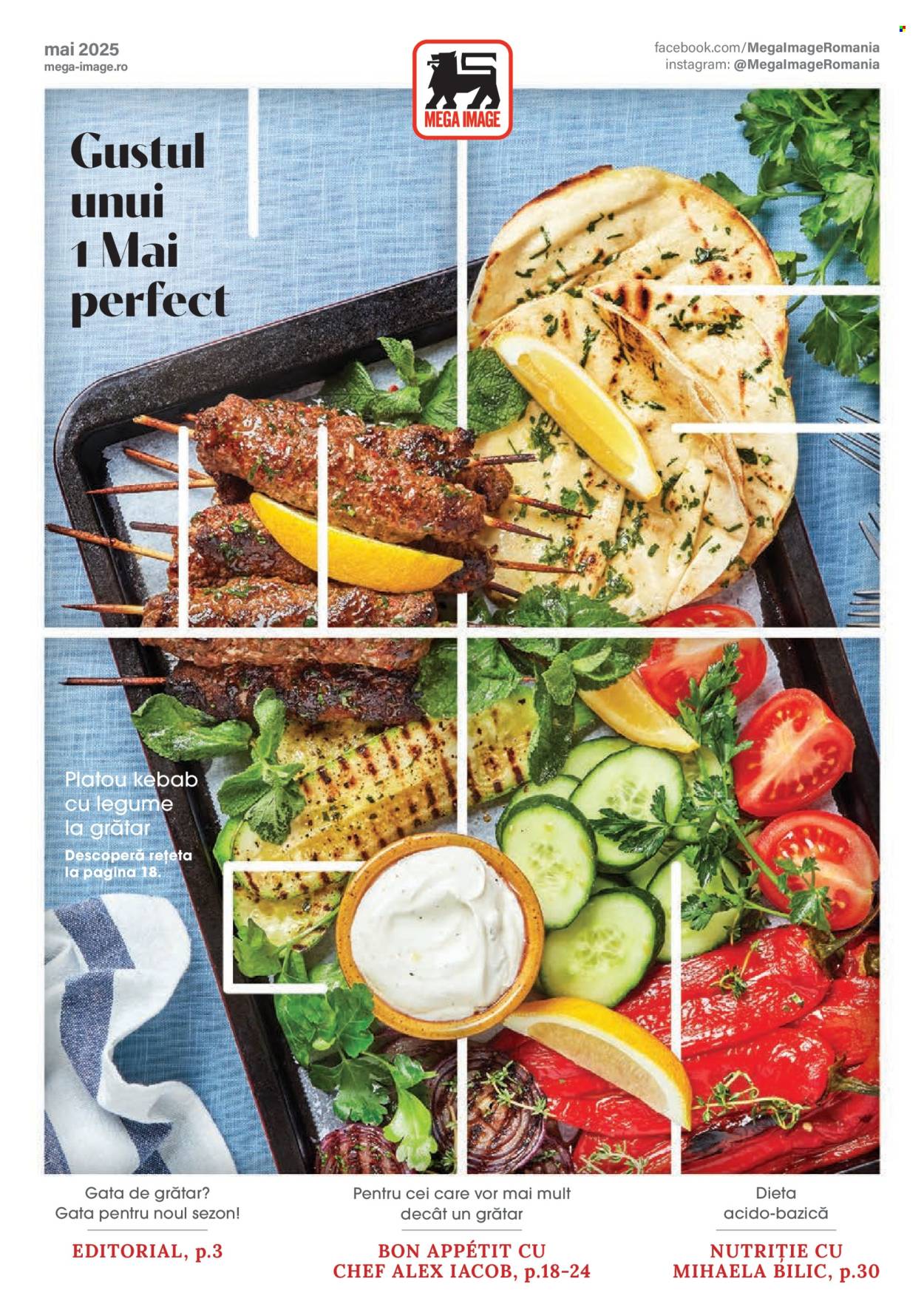 Cataloage Mega Image  - 01.05.2025 - 31.05.2025. Pagina 1.
