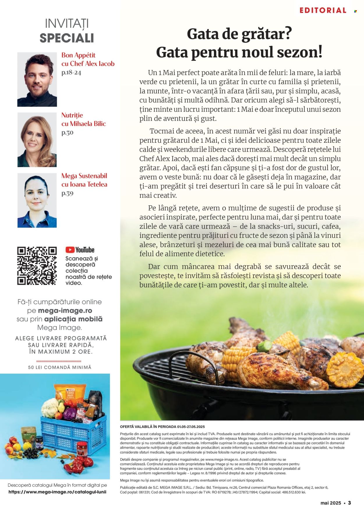 Cataloage Mega Image  - 01.05.2025 - 31.05.2025. Pagina 3.