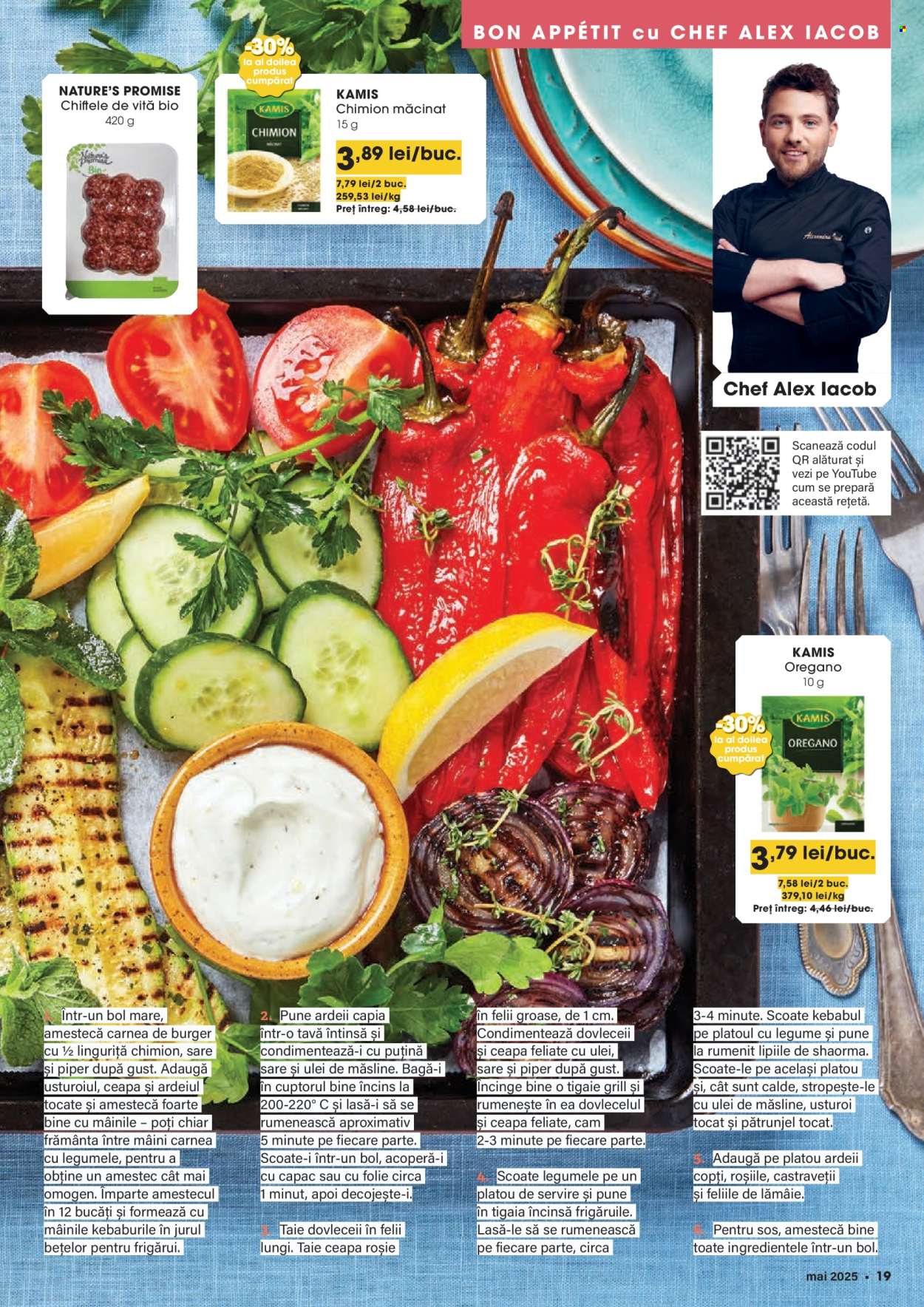 Cataloage Mega Image  - 01.05.2025 - 31.05.2025. Pagina 19.