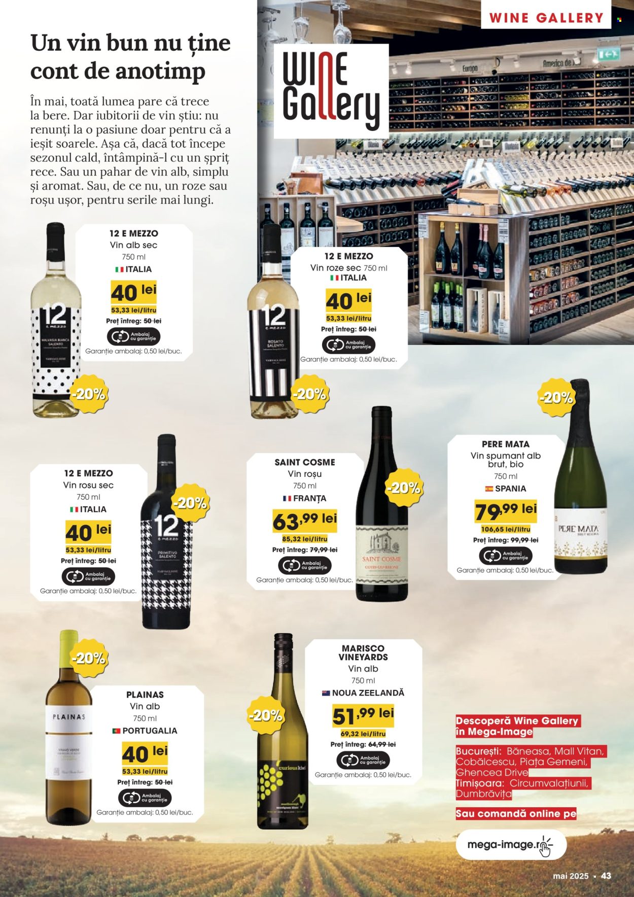 Cataloage Mega Image  - 01.05.2025 - 31.05.2025. Pagina 43.