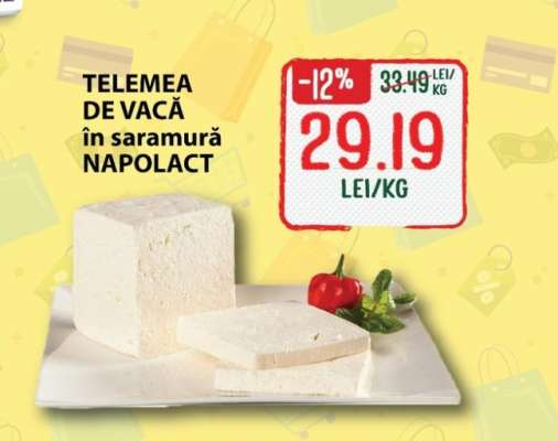 Telemea de Vacă în Saramură NAPOLACT