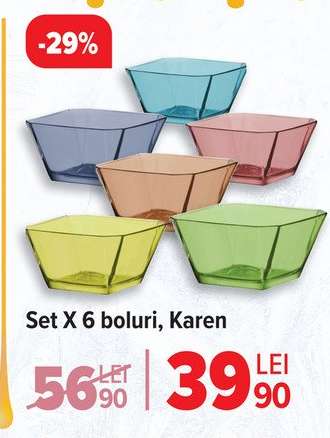 Set X 6 boluri, Karen