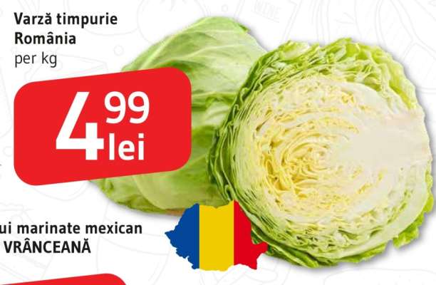 Varză timpurie România