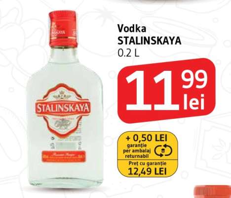 Vodka STALINSKAYA 0.2 L