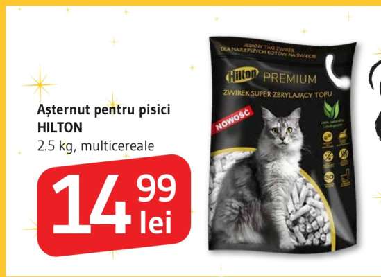 Așternut pentru pisici HILTON