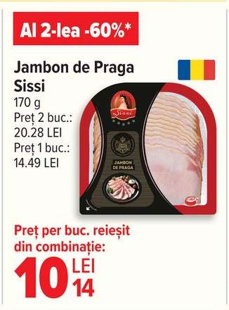 Jambon de Praga Sissi