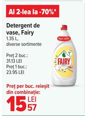 Detergent de vase Fairy