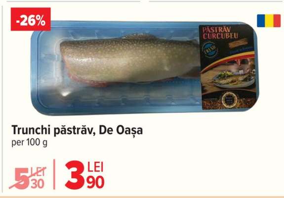 Trunchi păstrăv, De Oașa