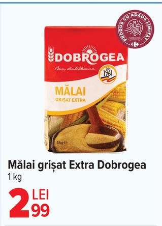 Mălai grișat Extra Dobrogea