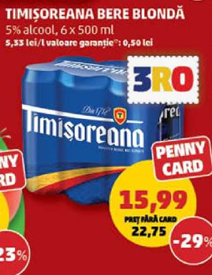 TIMIŞOREANA Bere blondă