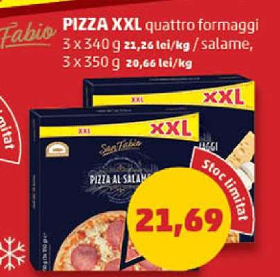 Pizza XXL Quattro Formaggi