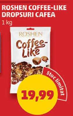 ROSHEN Coffee-Like Dropsuri Cafea