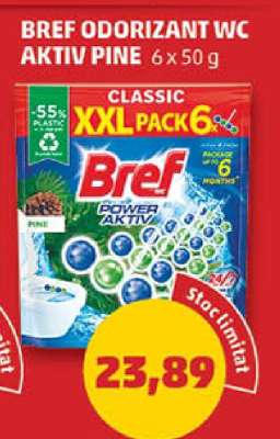 BREF ODORIZANT WC AKTIV PINE