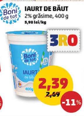 IAURT DE BĂUT