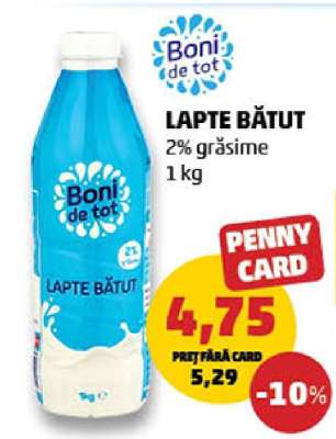 Lapte bătut