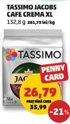 Tassimo Jacobs Cafe Crema XL