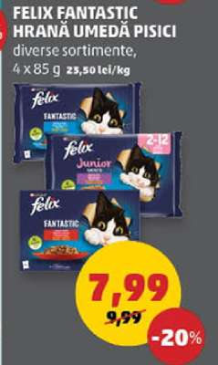 FELIX FANTASTIC Hrana Umedă Pisici