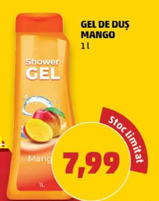 GEL DE DUȘ MANGO