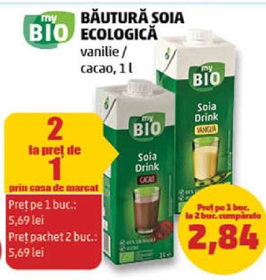Băutură Soia Ecologică