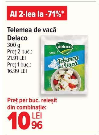 Telemea de vacă Delaco