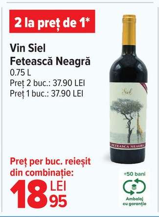 Vin Siel Fetească Neagră