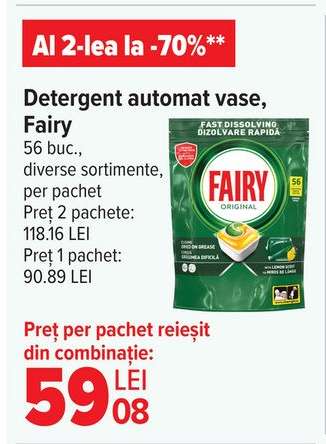 Detergent automat vase, Fairy