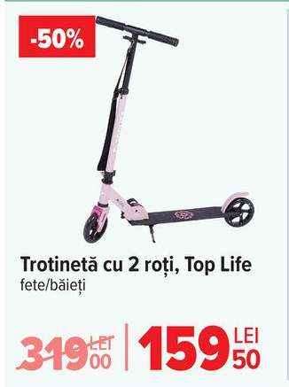 Trotinetă cu 2 roți, Top Life