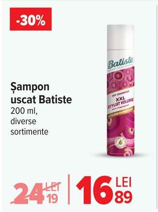 Șampon uscat Batiste