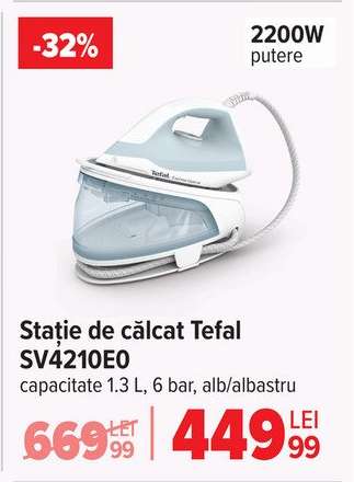 Stație de călcat Tefal SV4210E0